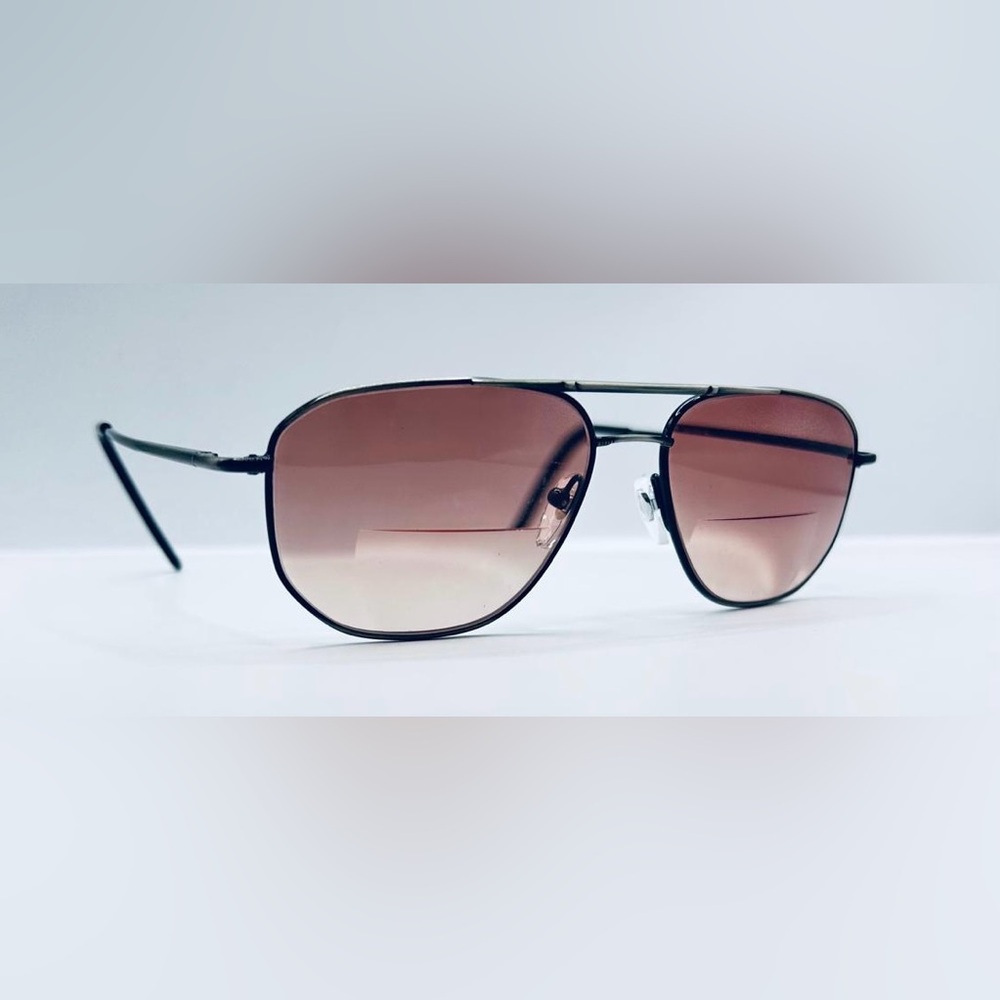 Vintage Gothamstyle Gunmetal Pilot Sunglasses Frames Only